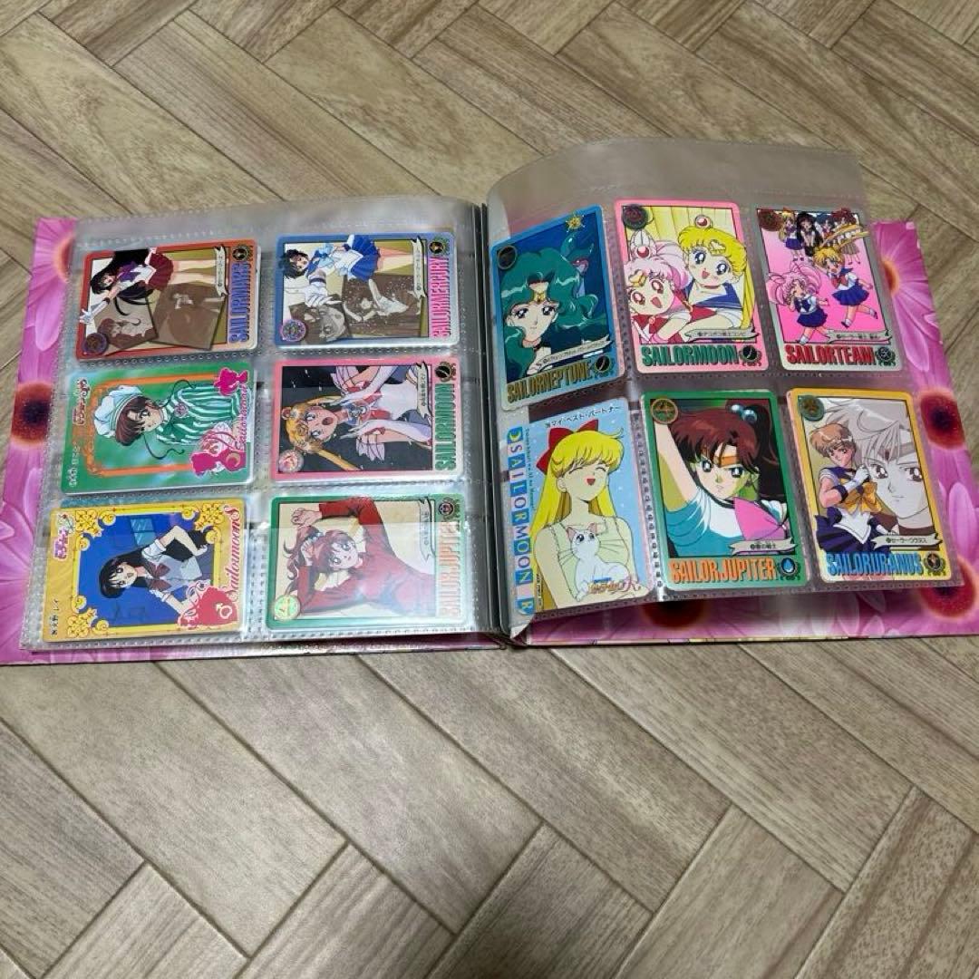 本日最終価格！セーラームーン カードダス　ファイル3個　約100枚セット