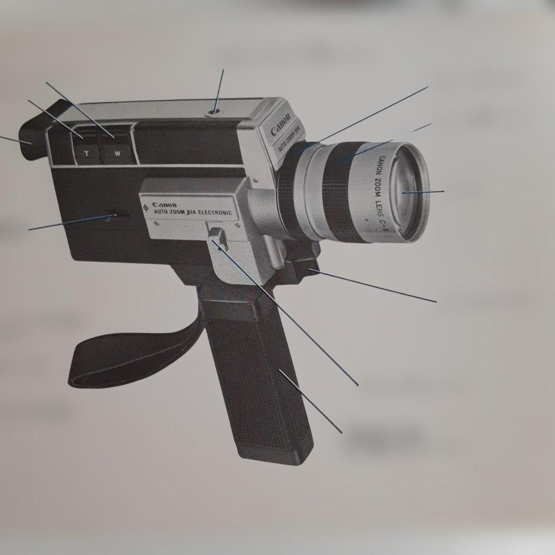 Canon AUTO ZOOM 814 フィルムカメラ　使用説明書　保証書