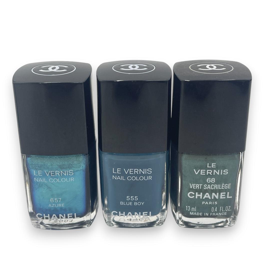【CHANEL】LE VERNIS NAIL ブルー系カラー 6本セット #17