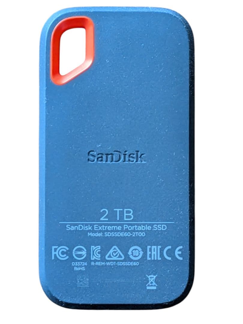 S*a様 SanDisk Extreme ポータブルSSD 2TB正常判定99%