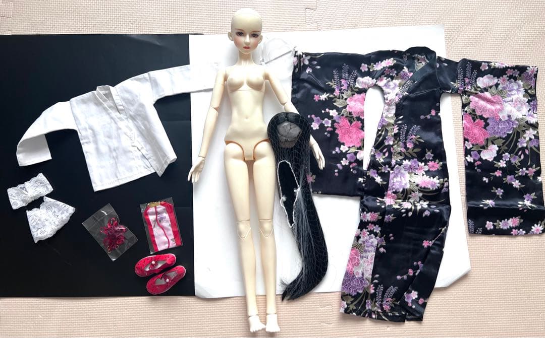 1/3ドール　球体関節人形　BJD フルセット　大人の女性　着物