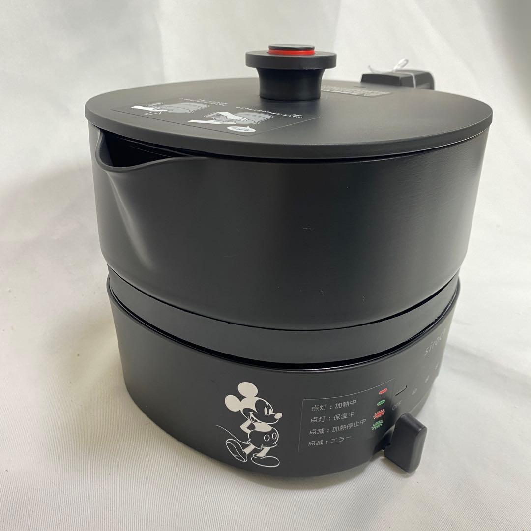 ミッキーデザインsirocaおりょうりケトル SK-M151(K) M218