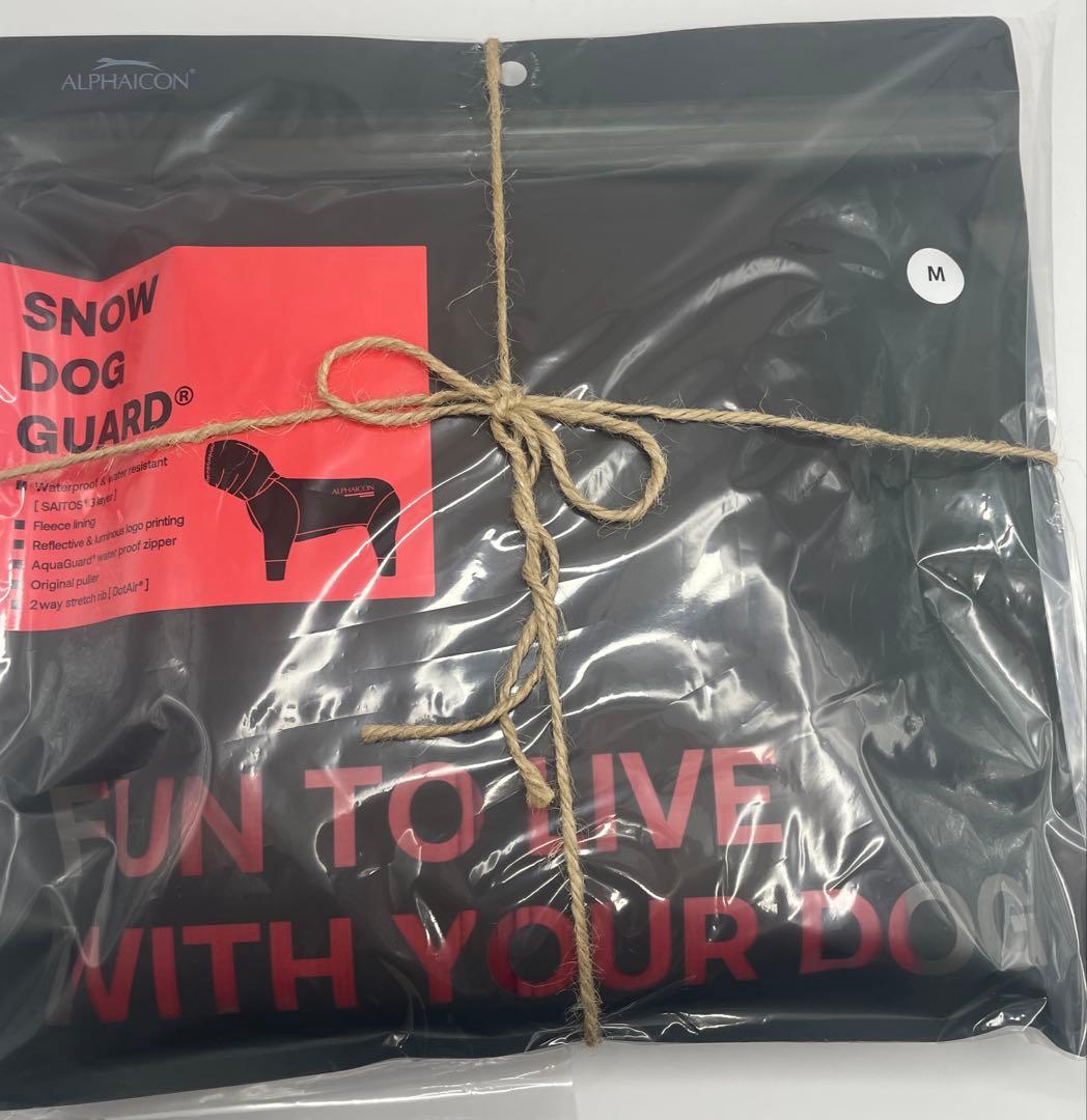 アルファアイコン　 DOG GUARD　VINTAGE RED M