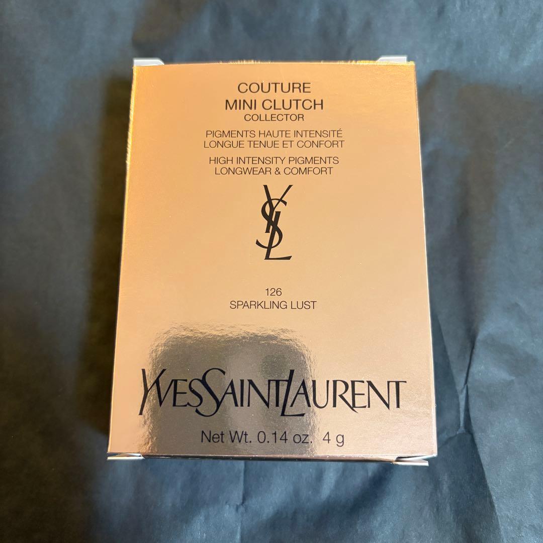 【新品】イヴサンローラン YSL クチュール ミニ クラッチ コレクター 126