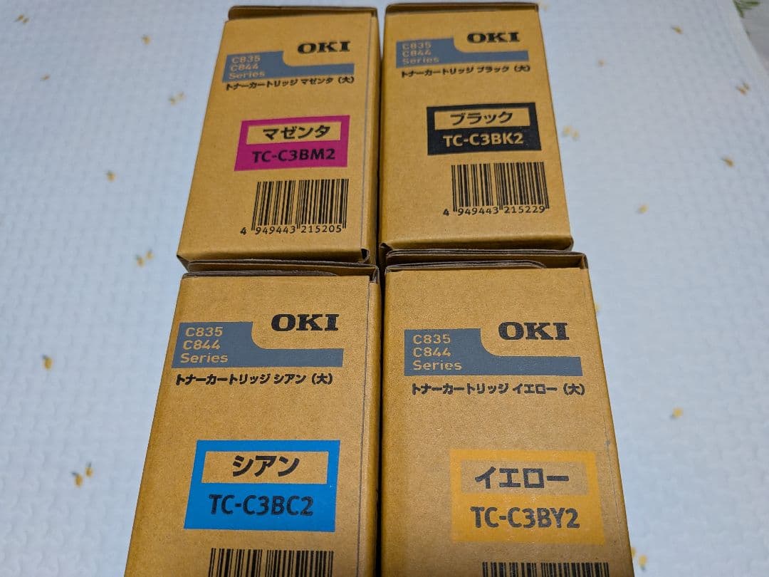 OKI トナーカートリッジ ４本
