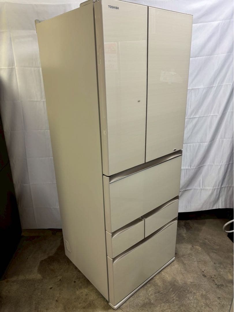 【12ヶ月保証】東芝 6ドア冷蔵庫 GR-T550FZ 2021年製 551L
