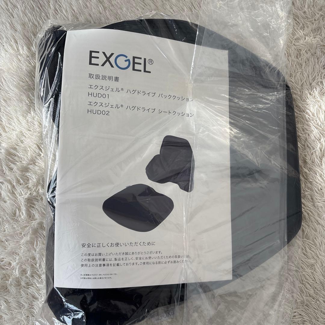 未使用】EXGEL エクスジェル ハグドライブセット ブラック バック シート