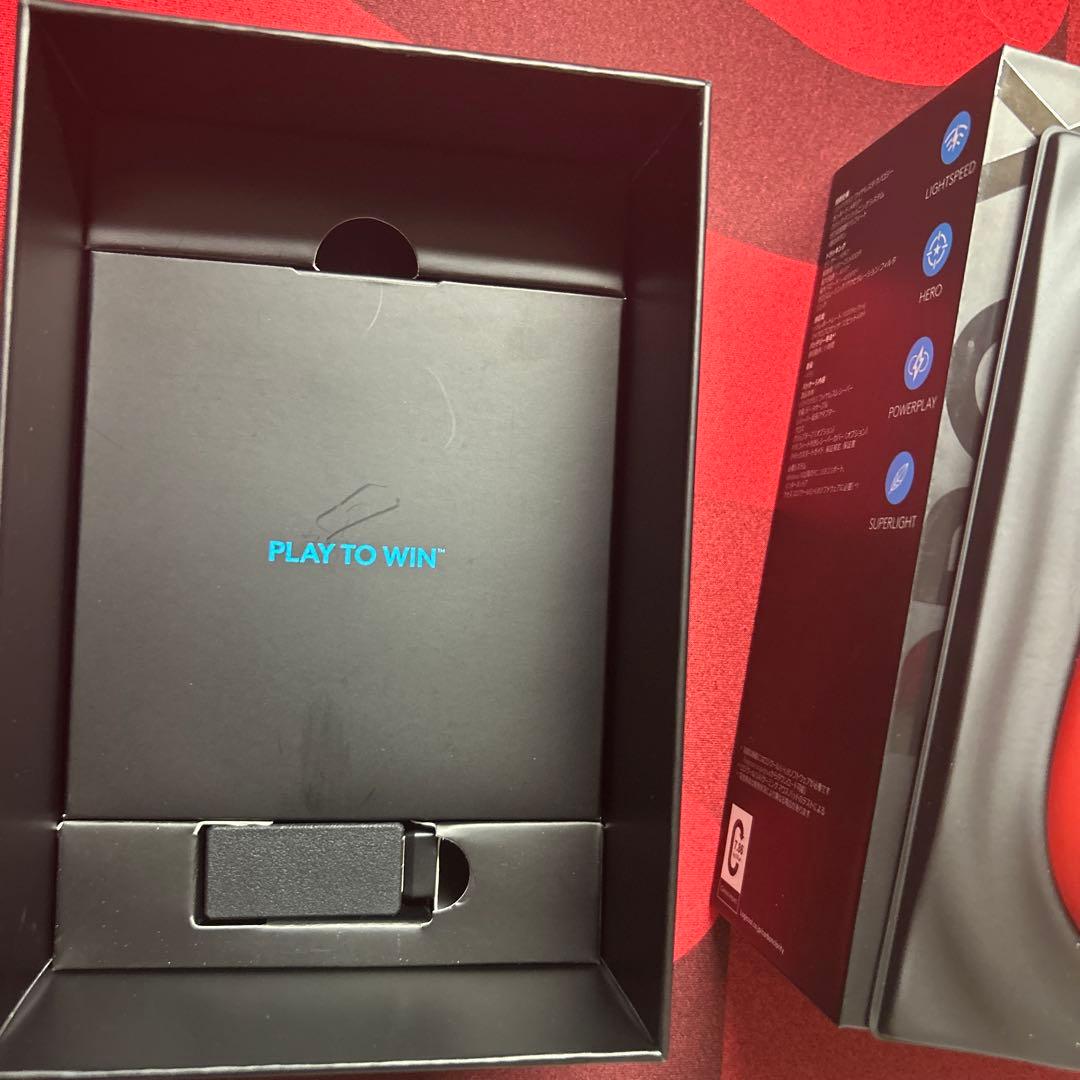 logicool PROX SUPERLIGHT レッド　即日発送