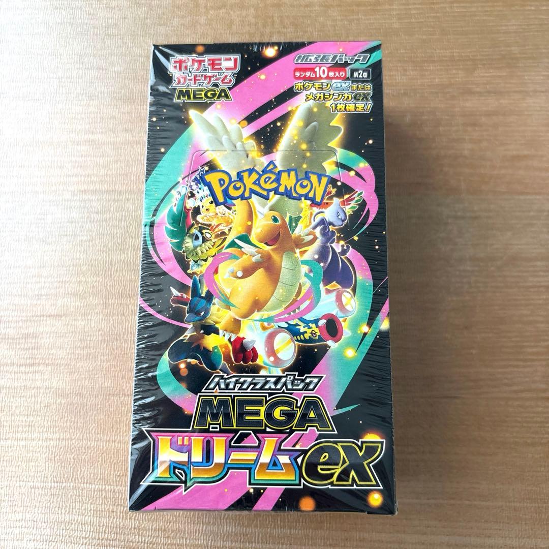 【新品未開封 】シュリンク付 ポケモンカード MEGAドリームex ポケカ