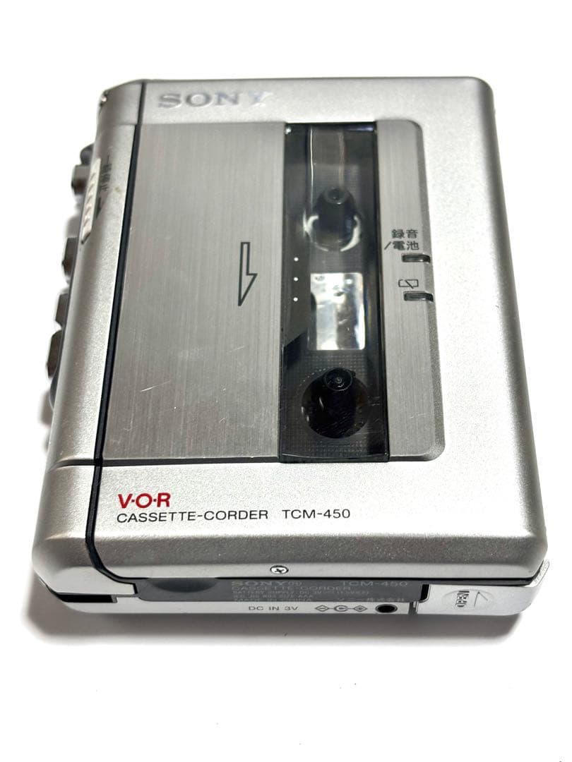 SONY カセットレコーダー TCM-450 整備品③