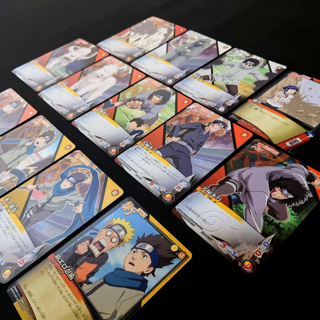 【豪華70枚】レア 金文字含む NARUTO カードゲーム 木ノ葉隠れの里 集結