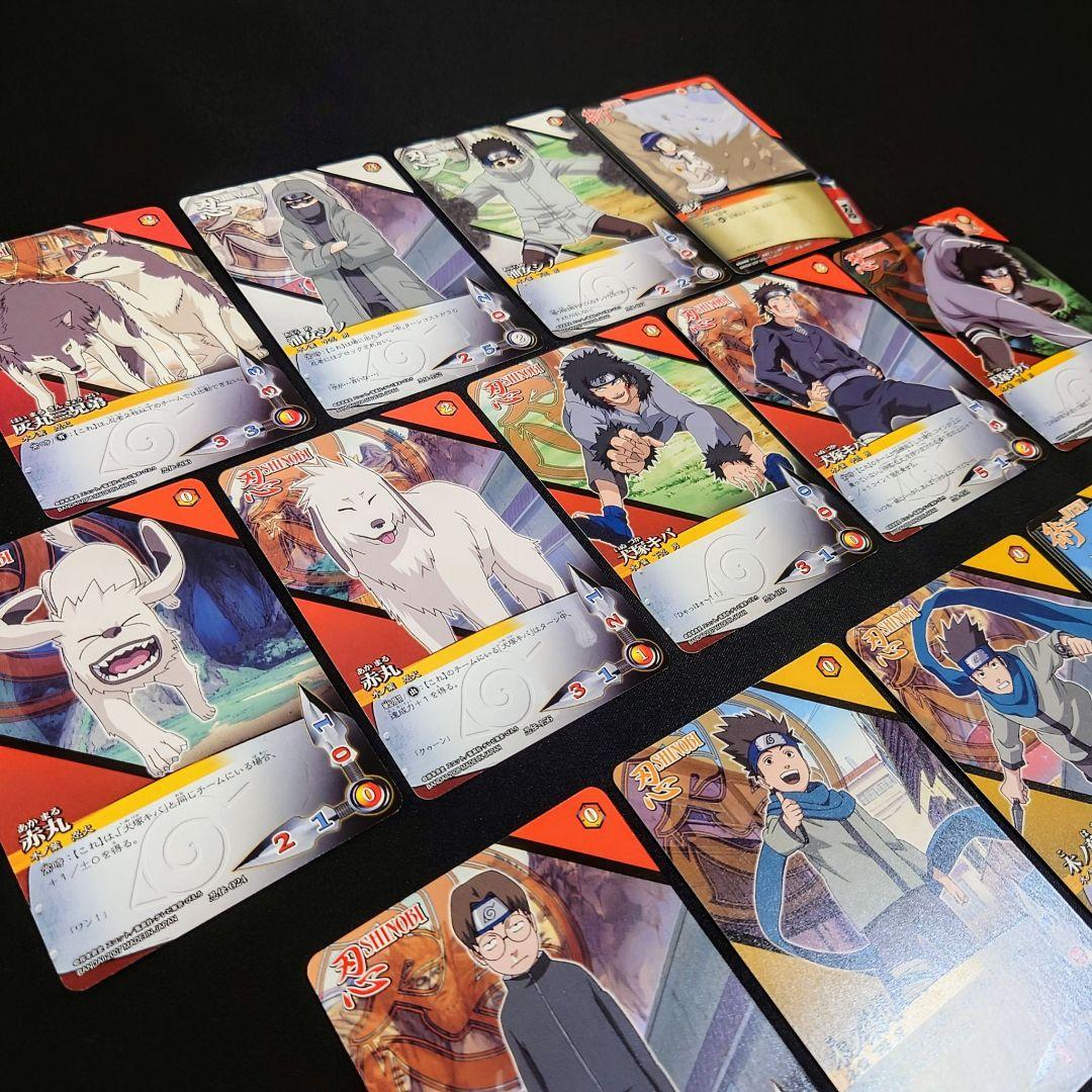 【豪華70枚】レア 金文字含む NARUTO カードゲーム 木ノ葉隠れの里 集結