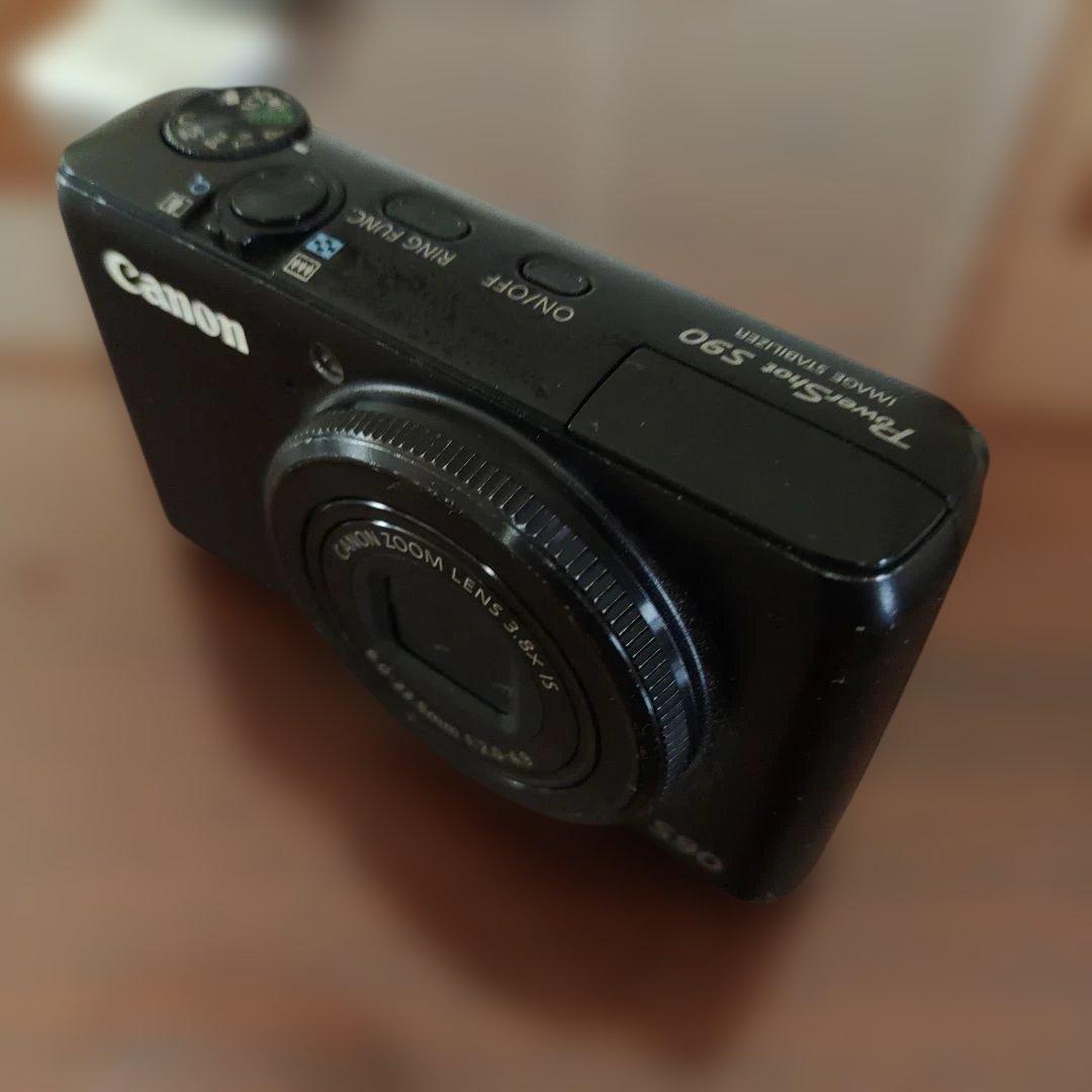 CANON デジカメ PowerDhot S90 ブラック
