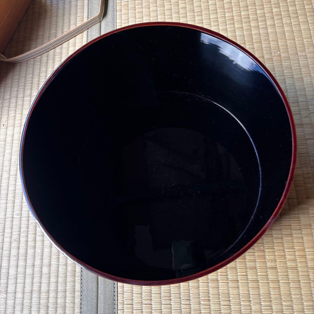 茶道具　玄々斎好　浦千鳥　割蓋　水指　京廣　共箱　茶会　茶事　漆芸　裏千家