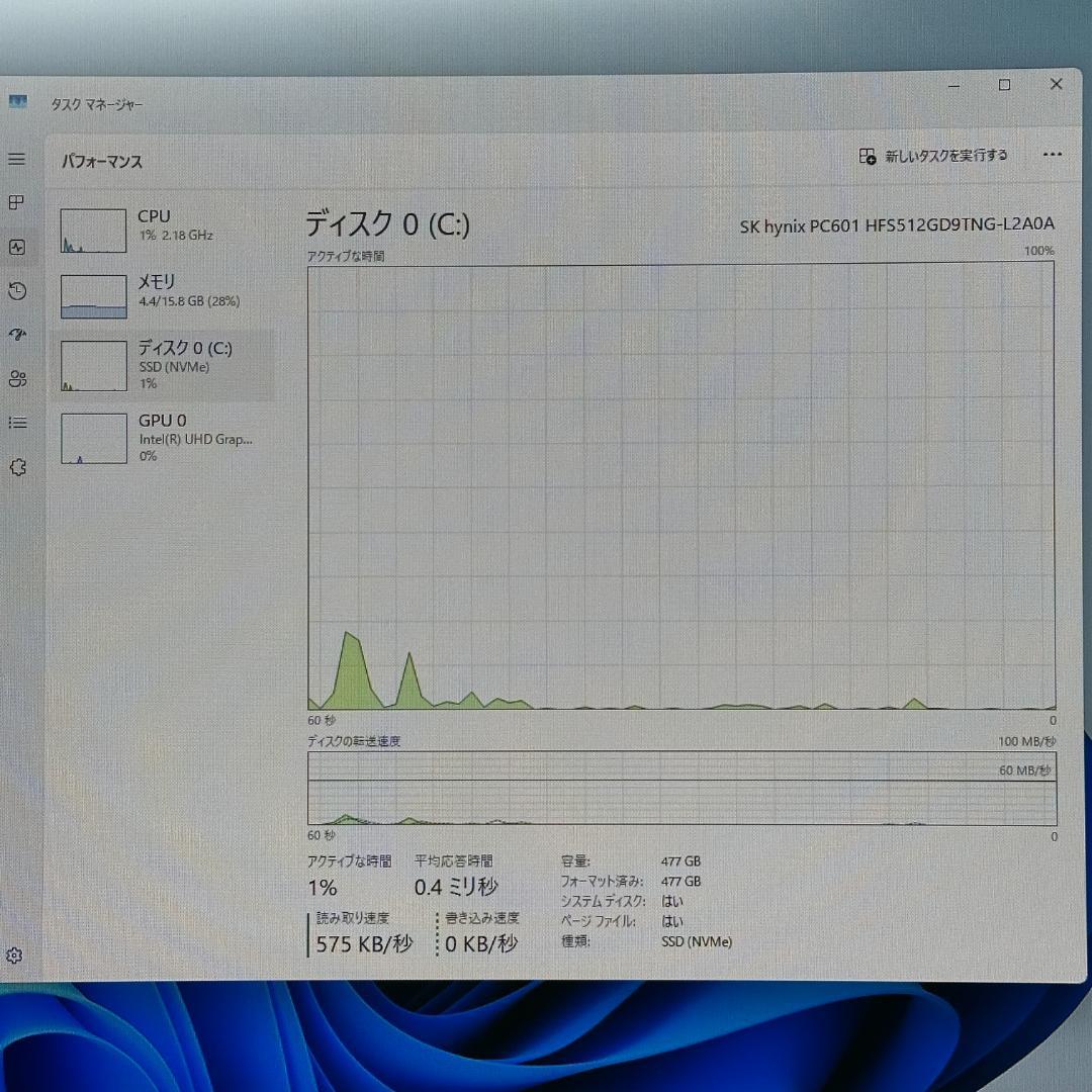 ★第9世代Corei7★ メモリ16GB SSD512GB HP J61