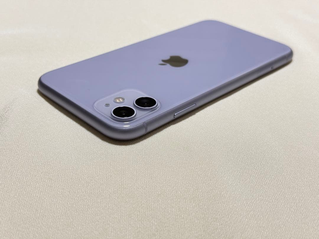 iPhone11 128G パープル simフリー 美used