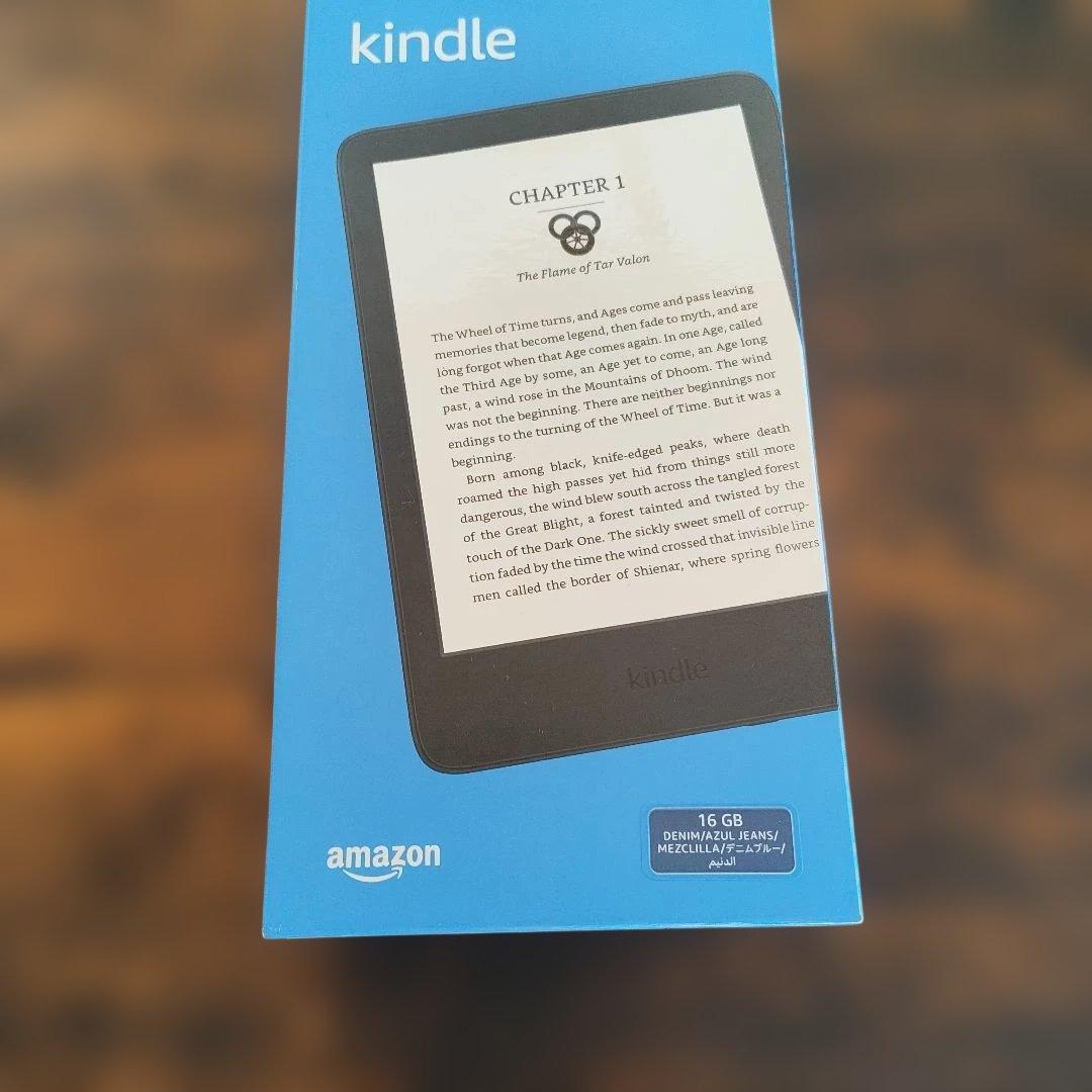 Kindle 第11世代　16GB デニムブルー　ケースつき