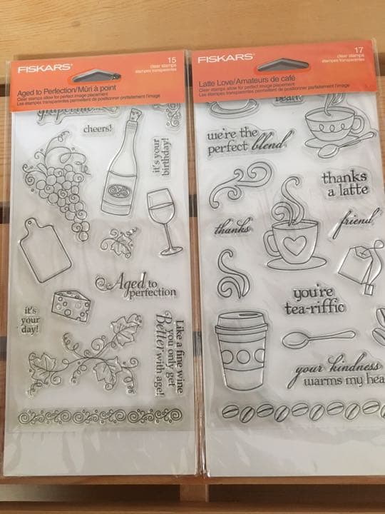 クリアラバースタンプ★アクリルブロック★インク★海外輸入品★51