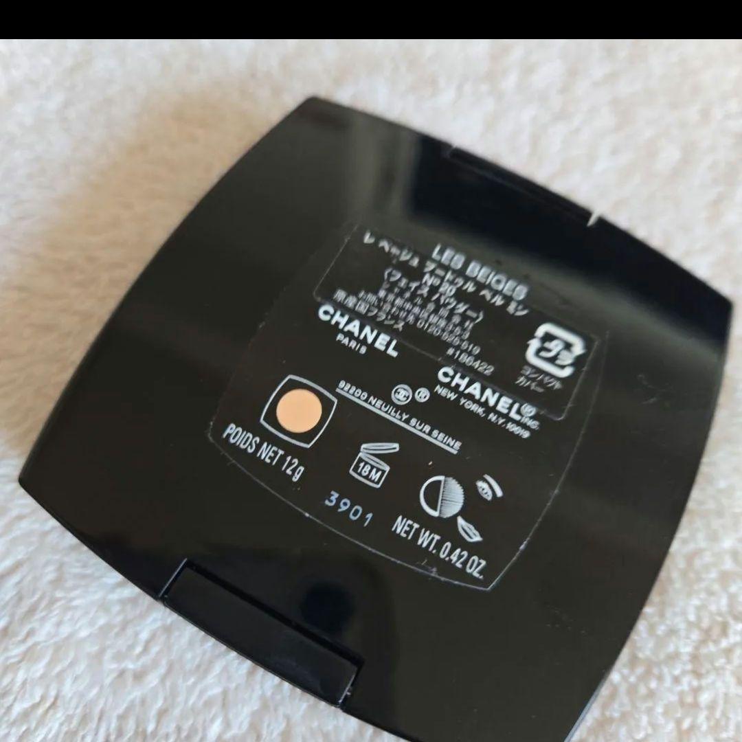 シャネル CHANEL フェイスパウダー 美品 ベージュ