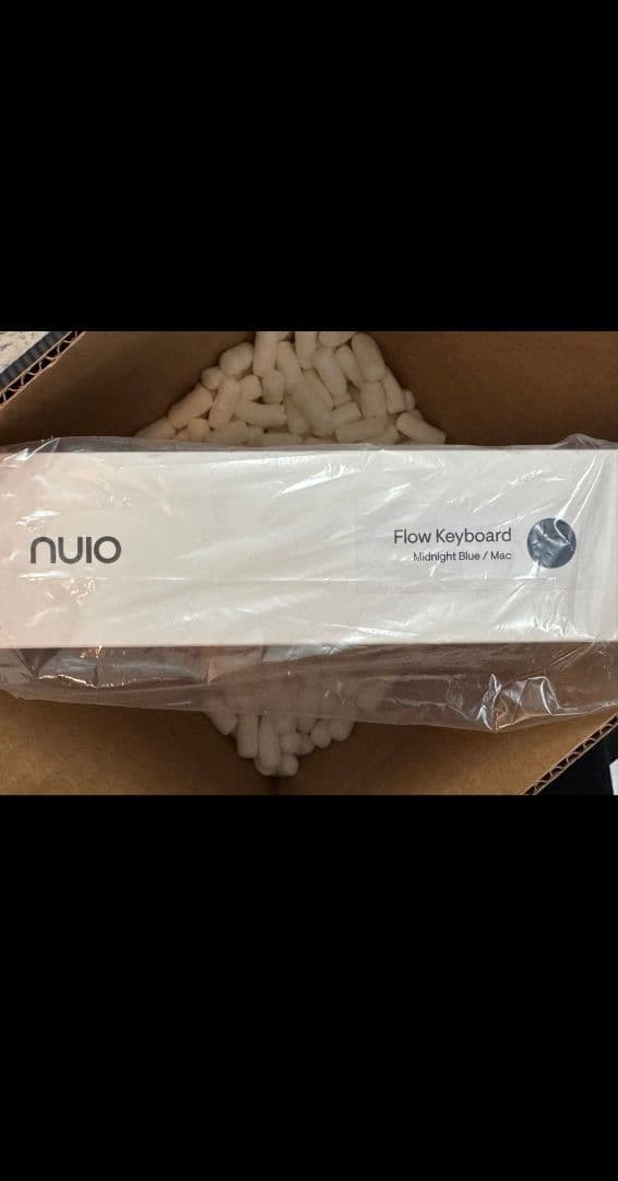 nuio Flow Keyboard ダークブルー