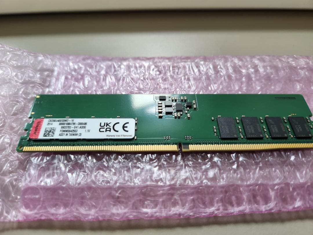 Kingston DDR5-5600 16GB メモリ