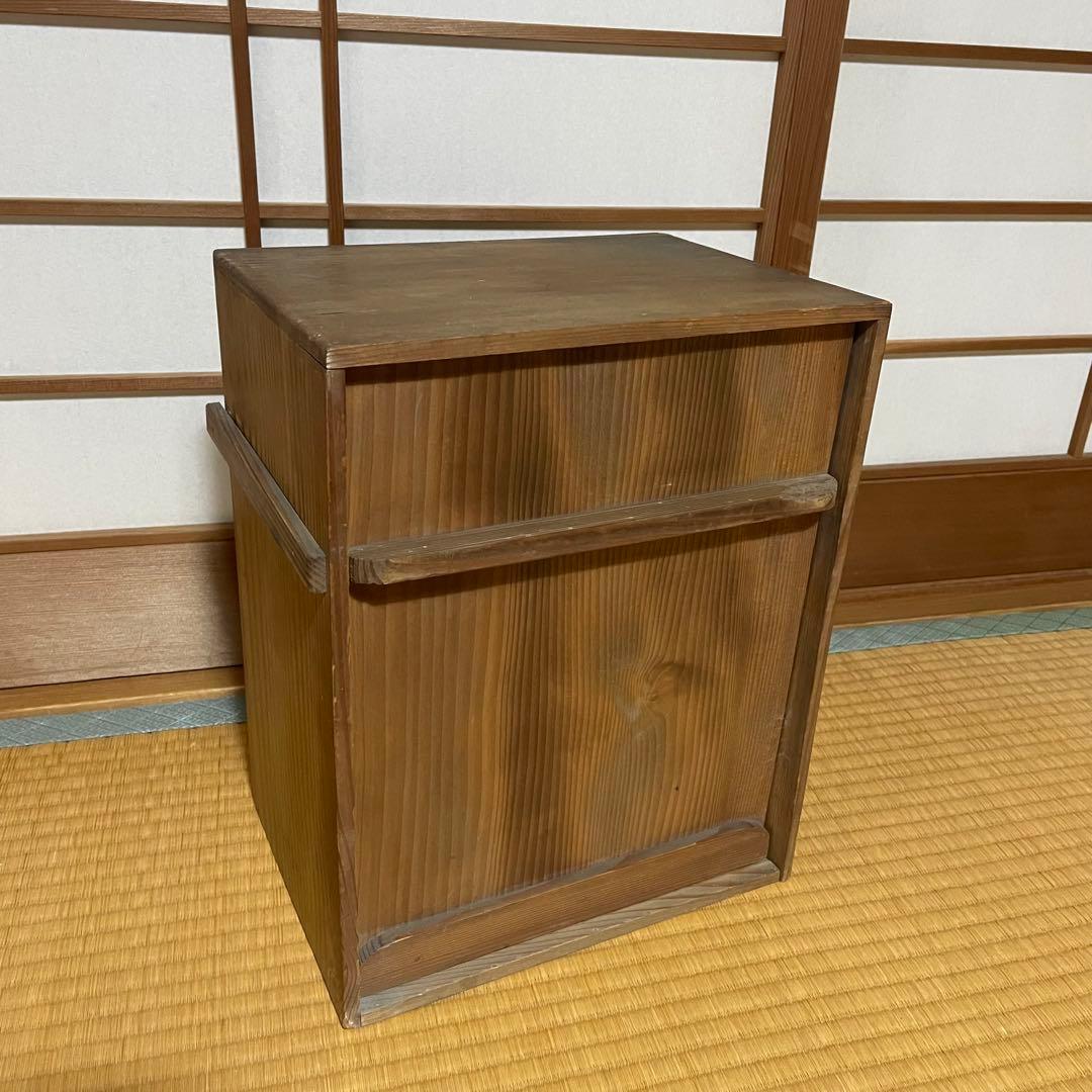 煙草盆　鳳凰　螺鈿　漆塗　タバコ盆　灰吹　アンティーク　青磁火入　骨董　キセル