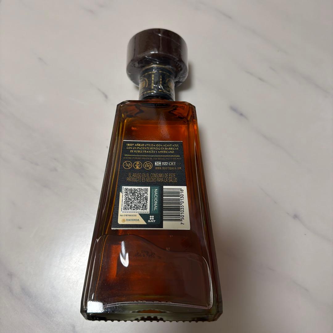 1800AñejoTequila アネホテキーラ750ml 40%新品未開封