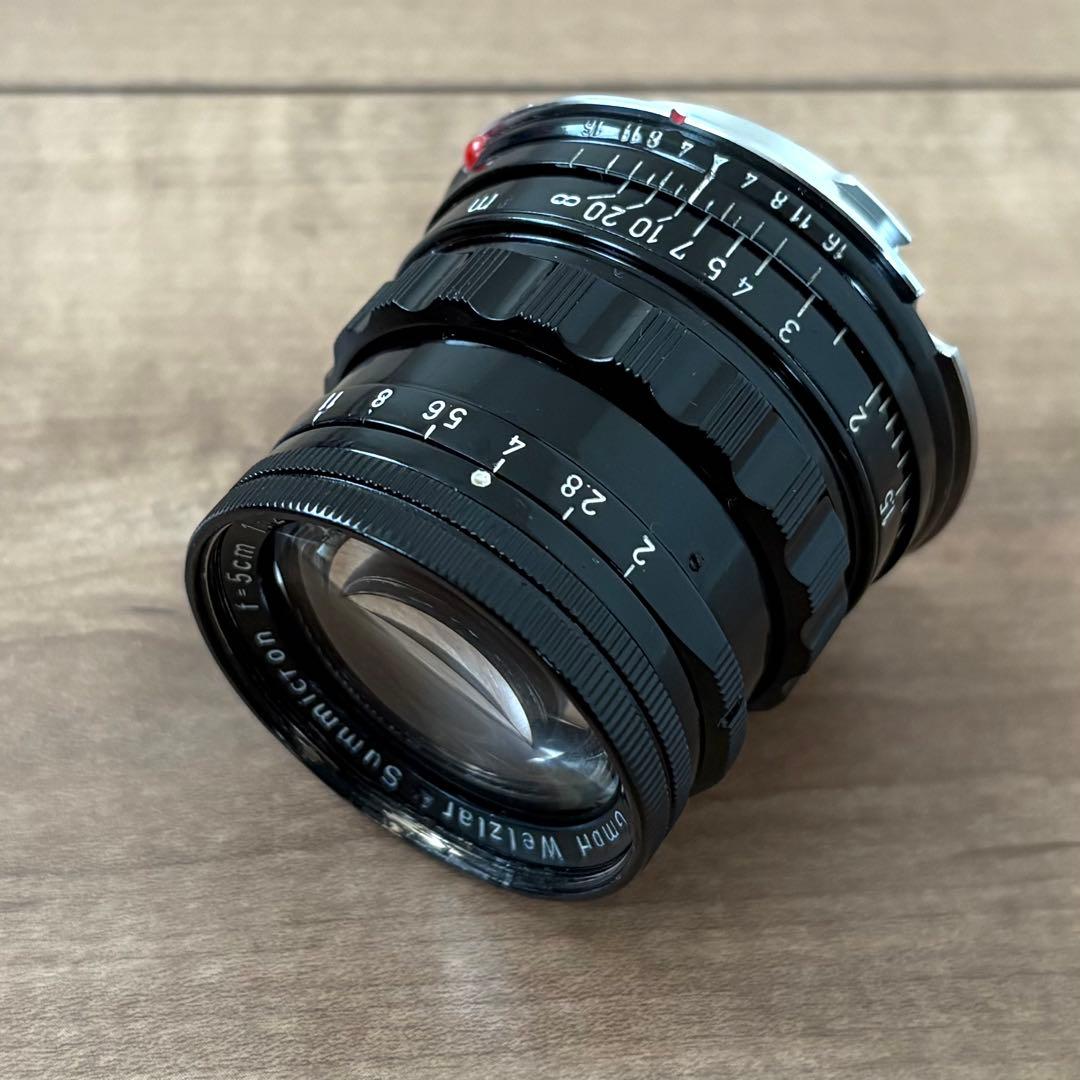 ズミクロン50mm ブラックペイント Black Paint ライカ