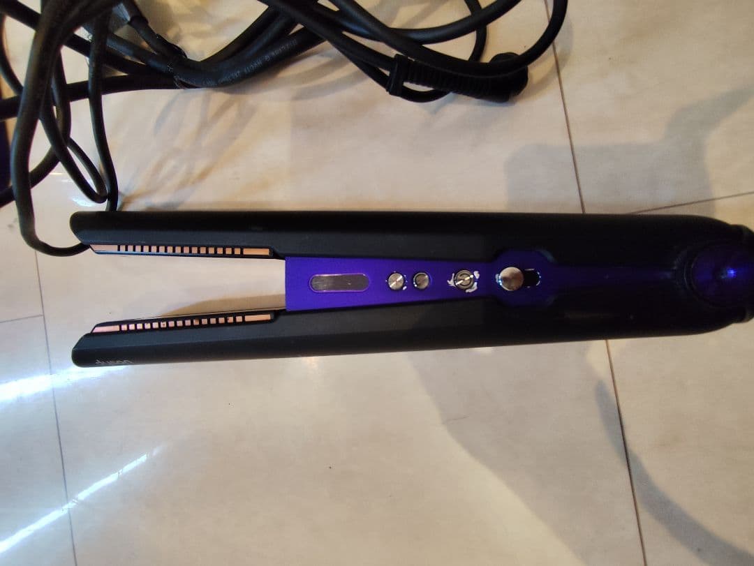 Dyson Corrale HS03 コードレス ヘアアイロン 黒 紫