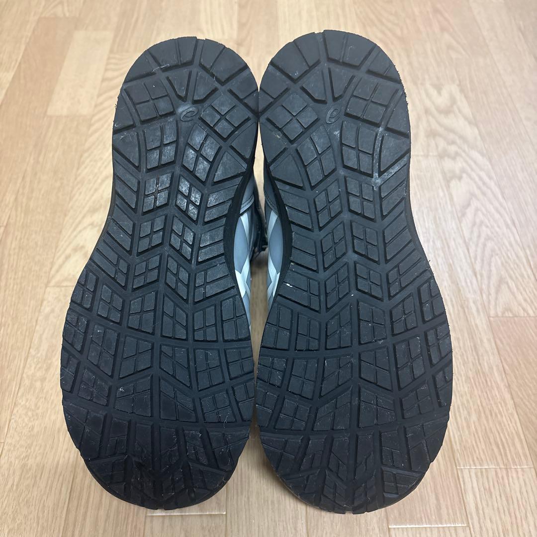 ASICS SOA グレー ハイカット安全靴　25.5㎝