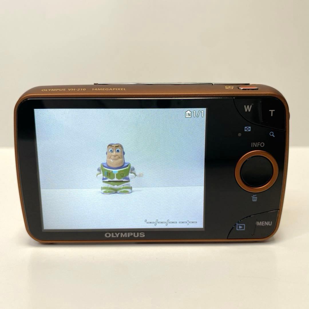 【未使用級】OLYMPUS VH-210 オレンジ デジカメ コンデジ