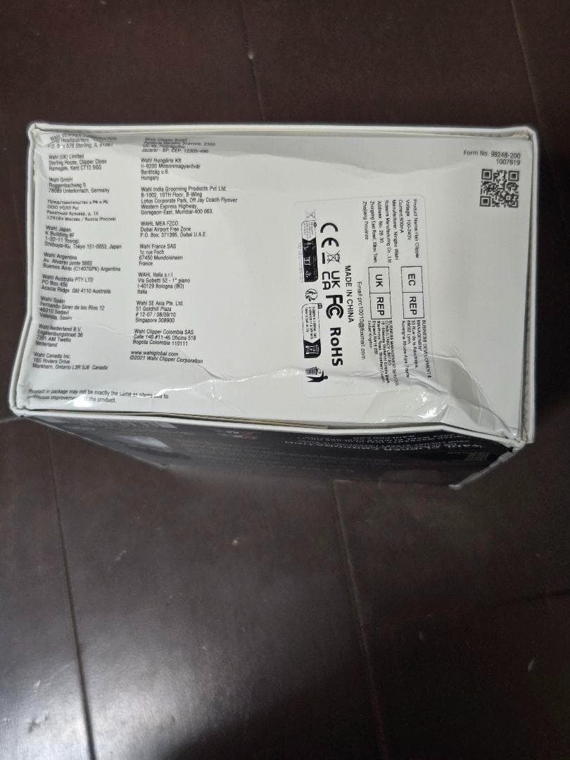 WAHL 5Star Vapor コードレスバリカン ウォール@3n3@8~6@