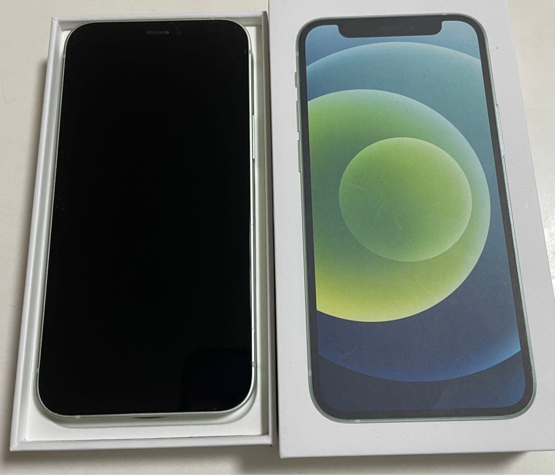 希少iPhone 12 mini グリーン 64 GB