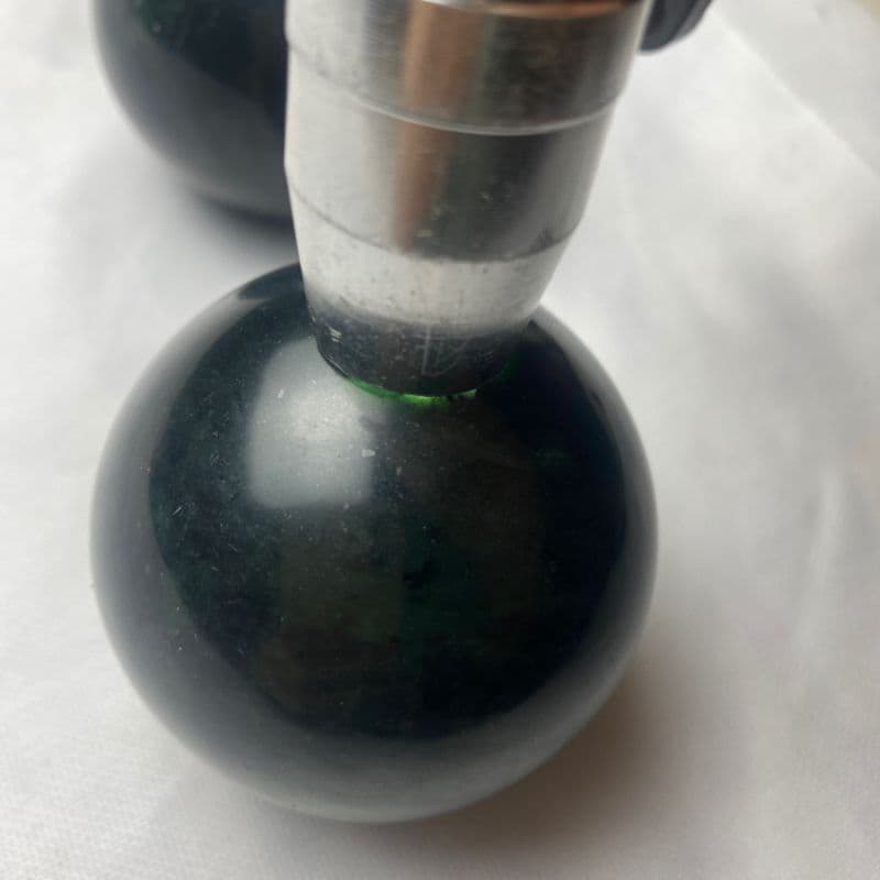 蔵玉ハンドボール 装飾品 工芸品 美術品 置物