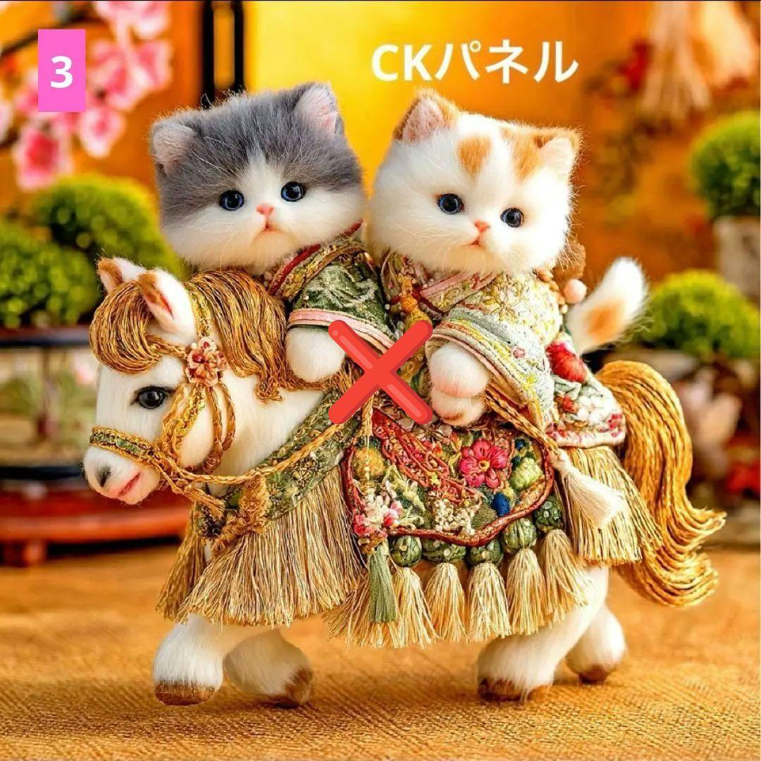 フラットポーチ♥6重ガーゼハンカチ♥オーダー受け付けページ♥午年にゃんこ