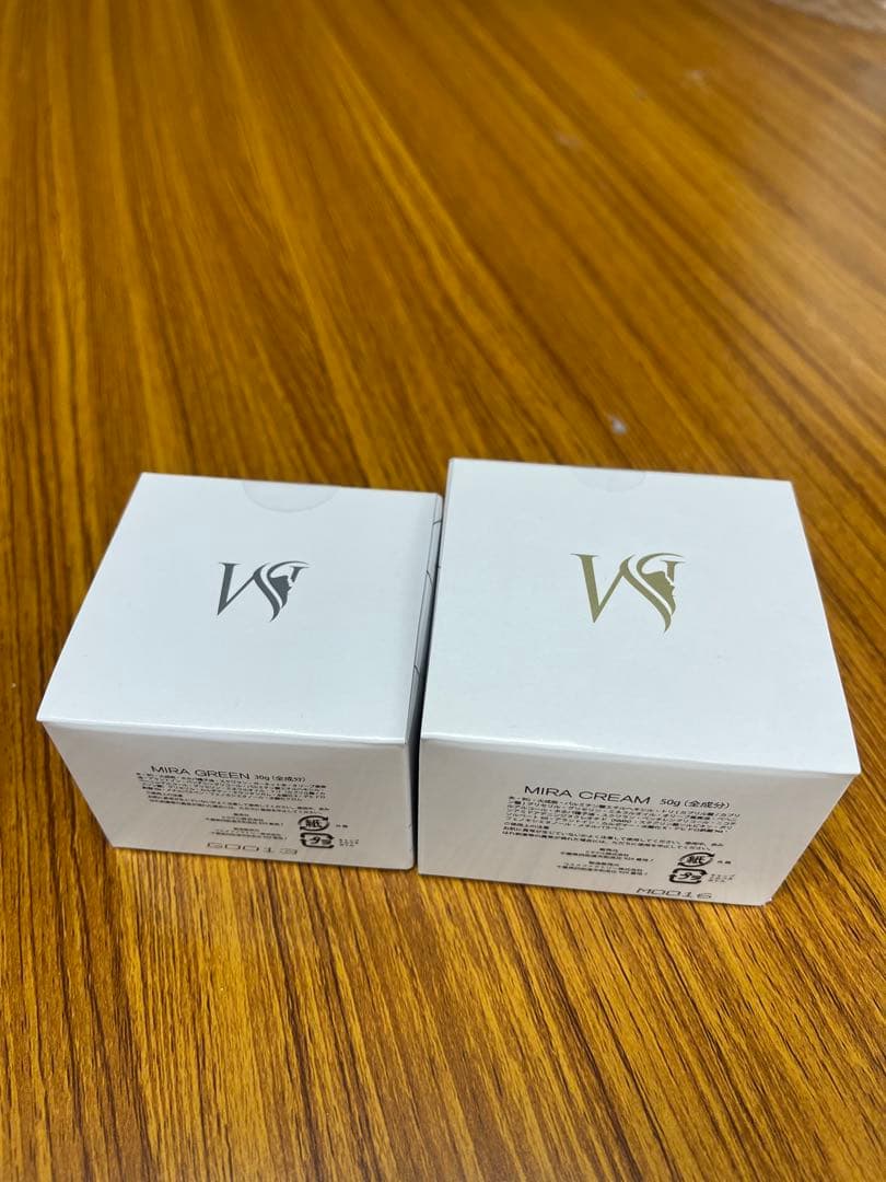 【新品・未使用】MIRA CREAM &MIRA GREEN