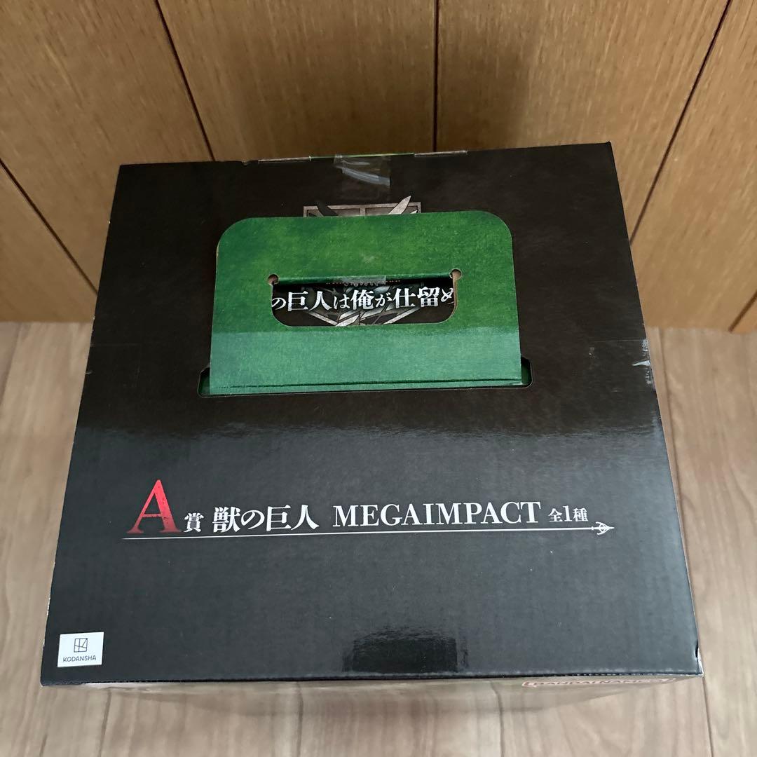 【新品】進撃の巨人 一番くじ　A賞　獣の巨人 MEGAIMPACT フィギュア