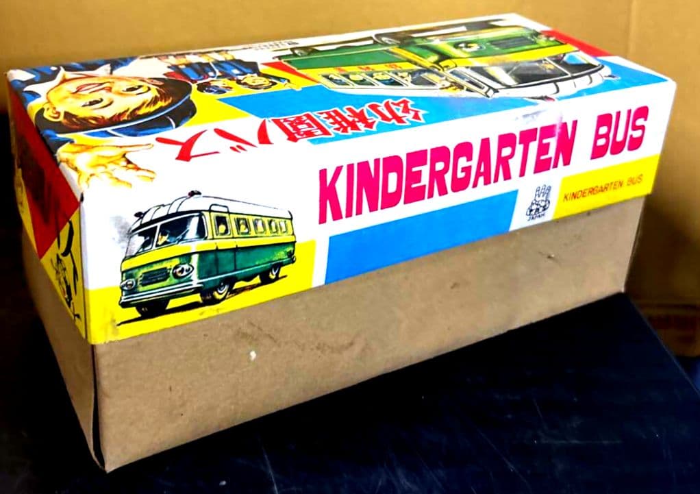 当時物/幼稚園バス/KINDERGARDEN BUS T.P.S /ブリキ玩具