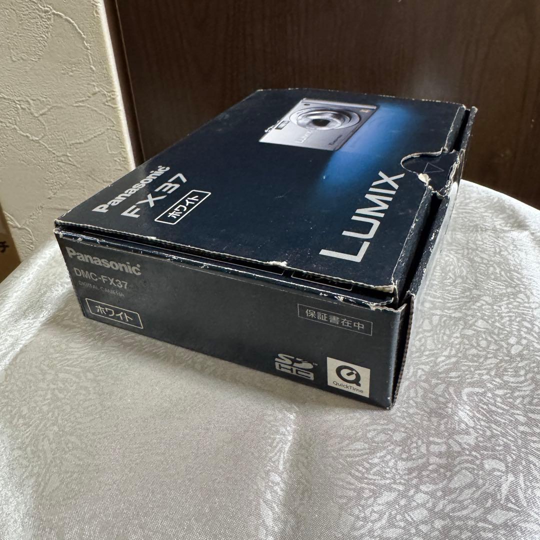 【美品】【動作良好】Panasonic LUMIX DMC-FX37 ホワイト