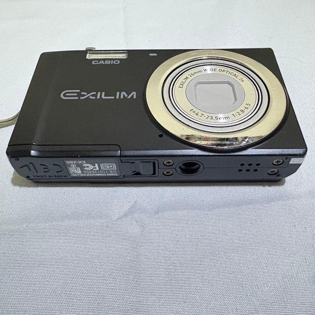 【動作確認済】CASIO EXILIM EX-ZS5 ブラック ケース付き