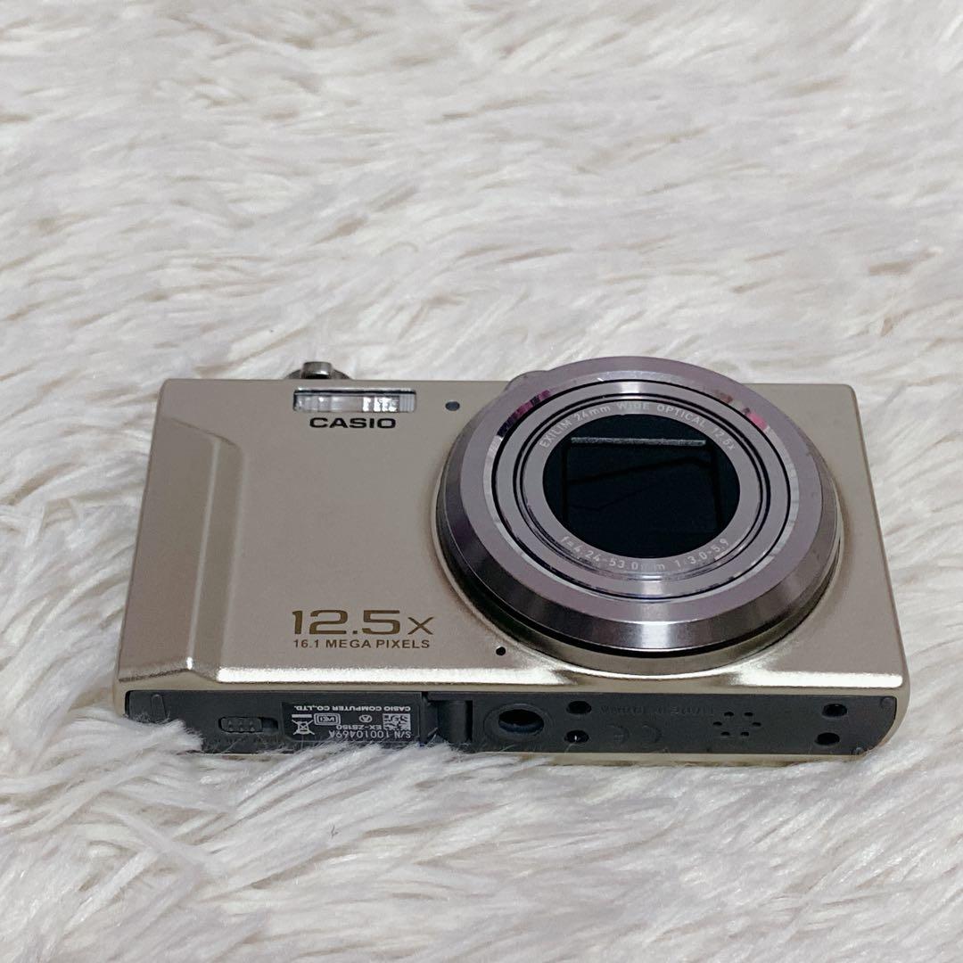 【極美品】 CASIO EXILIM EX-ZS150 デジカメ ゴールド