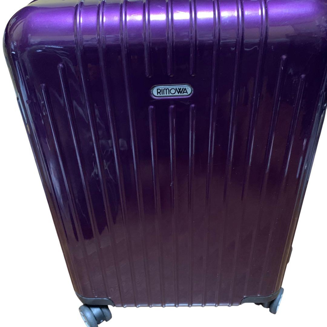 美品‼️RIMOWA リモワ サルサ 4輪キャリーケース 紫