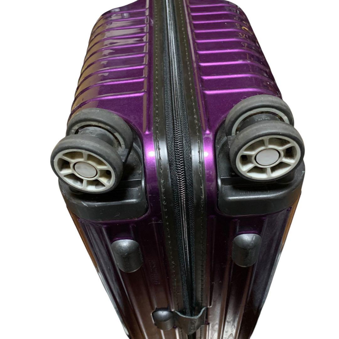 美品‼️RIMOWA リモワ サルサ 4輪キャリーケース 紫