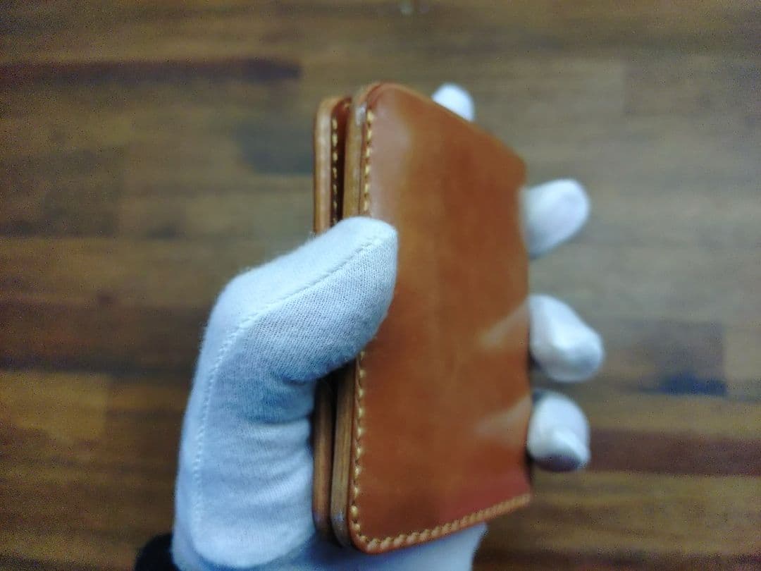 に*こ様 フルコードバン ミニウォレット ナチュラルカラー