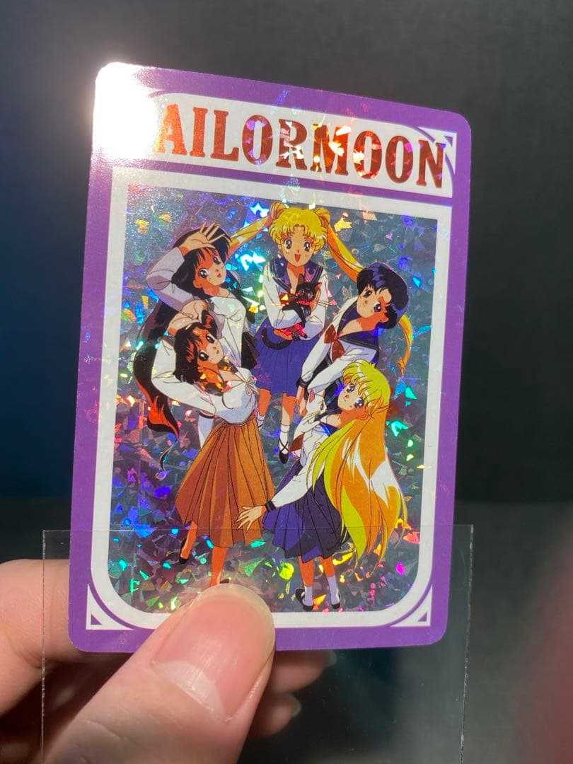 【激レア】美少女戦士セーラームーン　プラスチックカードダス　セーラーチーム