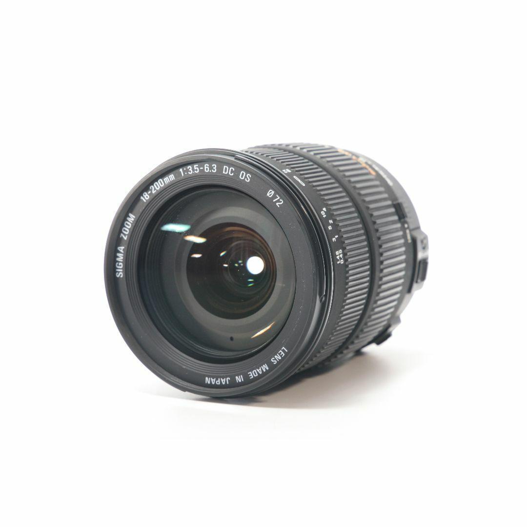 シグマ 18-200mm 3.5-6.3 DC OS：25022601