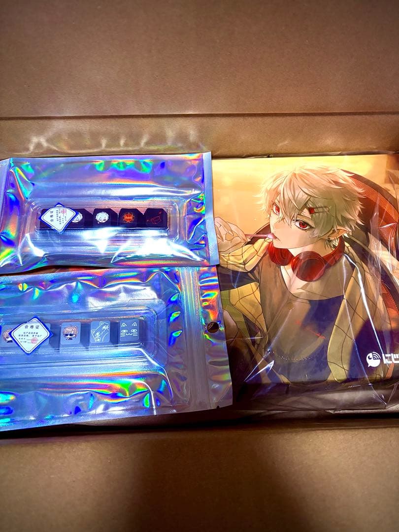 にじさんじ × ふもコレ 葛葉キーボード+叶　葛葉キーキャップ
