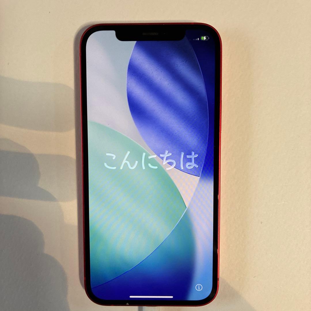 iPhone 12 本体　64GB レッド　SIMフリー　初期化済