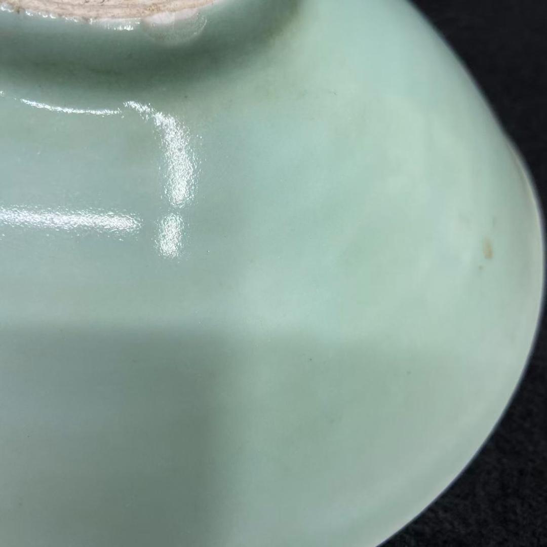 旧家蔵出古美術 中国宋時代 龍泉窯青磁骨董品