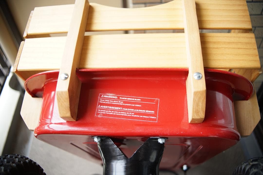 RADIO　FLYER　木枠　#32 中空タイヤ　室内保管